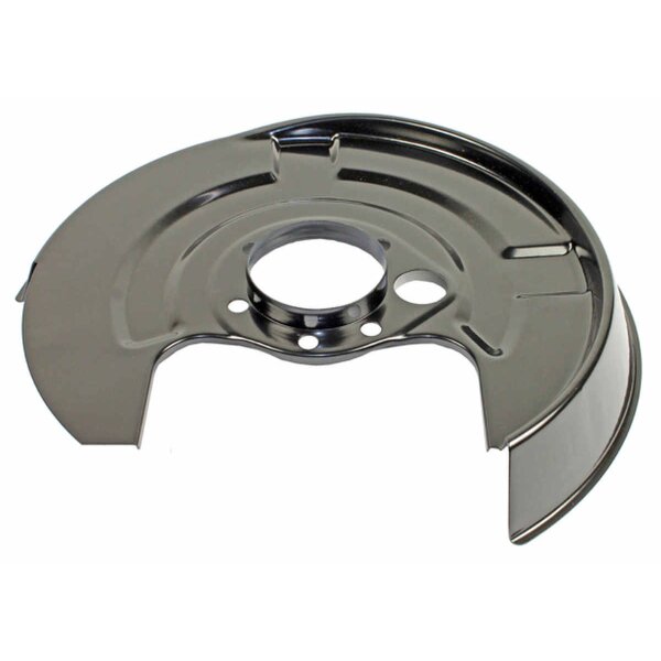 Spray Plate Brake Disc rear left sheet steel METZGER for e.g. AUDI A4
