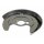 Spray Plate Brake Disc rear right sheet steel METZGER for e.g. AUDI A4