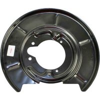 Spray Plate Brake Disc rear left sheet steel METZGER for...