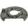 Brake disc splash guard rear left METZGER for BMW 3 (E30)