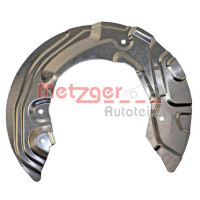 Splash plate brake disc front right METZGER for BMW 3