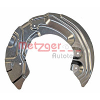 Splash plate brake disc front right METZGER for BMW 3