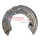 Splash plate brake disc front right METZGER for BMW 3