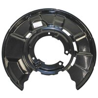 Spray Plate Brake Disc rear left aluminium METZGER for...