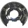 Brake disc splash guard rear left METZGER for BMW 1 (F21)