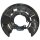 Brake disc splash guard rear left METZGER for BMW 1 (F21)