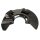 Brake disc splash guard front left METZGER for VW TRANSPORTER T5