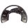 Splash guard front right brake disc METZGER for VW PHAETON (3D1)