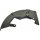 Brake disc splash guard front left METZGER for SEAT LEON (1M1)