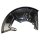 Splash guard front right brake disc METZGER for SEAT LEON (1M1)