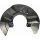 Brake disc splash guard front left METZGER for VW TRANSPORTER T5