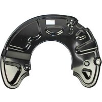 Spritzblech Bremsscheibe vorne links Aluminium METZGER...