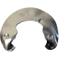 Spray Plate Brake Disc front axle left aluminium METZGER...