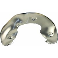 Spray Plate Brake Disc front axle left aluminium METZGER...