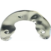 Spray Plate Brake Disc front axle right aluminium METZGER...