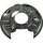 Brake disc splash guard rear left METZGER for MERCEDES 124 notchback
