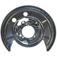 Spritzblech Bremsscheibe hinten links Stahlblech METZGER...