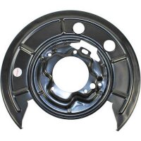 Spritzblech Bremsscheibe hinten links Stahlblech METZGER...