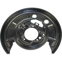Brake disc splash guard, rear right METZGER for...