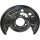 Spray Plate Brake Disc rear right sheet steel METZGER for e.g. FIAT DUCATO