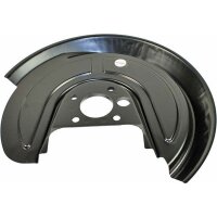 Spray Plate Brake Disc rear right sheet steel METZGER for...