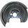 Spray Plate Brake Disc rear right sheet steel METZGER for e.g. VW BORA