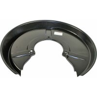 Spray Plate Brake Disc rear left sheet steel METZGER for...