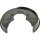 Spray Plate Brake Disc rear left sheet steel METZGER for e.g. AUDI A4