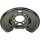 Splash plate rear brake disc METZGER for VOLVO 740 (744)