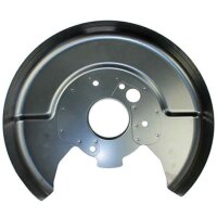 Brake disc splash guard rear left METZGER for NISSAN...