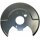 Brake disc splash guard, rear right METZGER for NISSAN PRIMERA (P12)