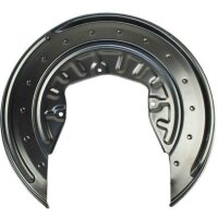 Spray Plate Brake Disc rear left aluminium METZGER for VW...