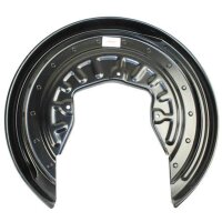 Spray Plate Brake Disc rear left aluminium METZGER for VW...