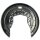 Brake disc splash guard rear left METZGER for VW PHAETON (3D1)