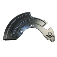 Brake disc splash guard front left METZGER for AUDI A6 C5