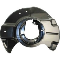 Spritzblech Bremsscheibe vorne links Aluminium METZGER...