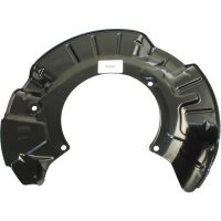 Spray Plate Brake Disc front right sheet steel METZGER...