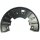 Splash plate front brake disc METZGER for AUDI Q7 (4LB)