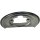 Splash plate rear brake disc METZGER for VOLVO S60 I