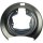 Splash plate rear brake disc METZGER for VOLVO S60 I
