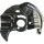 Splash plate front right brake disc METZGER for BMW 3 (E46)
