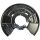 Spray Plate Brake Disc rear left aluminium METZGER for BMW 1 Series and others