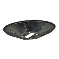 Brake disc splash guard rear left METZGER for FORD FIESTA V