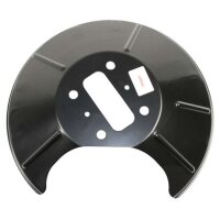 Brake disc splash guard rear left METZGER for FORD FIESTA V