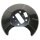 Brake disc splash guard rear left METZGER for FORD FIESTA V