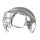 Brake disc splash guard front left METZGER for BMW 5 (E39)