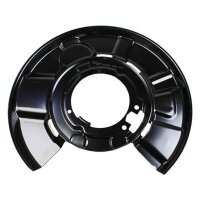 Spray Plate Brake Disc rear left aluminium METZGER for...