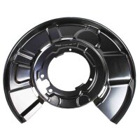 Spritzblech Bremsscheibe hinten rechts Aluminium METZGER...