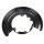 Brake disc splash guard, rear right METZGER for DAILY II
