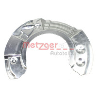 Splash plate brake disc front left METZGER for BMW 5